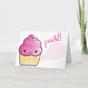 Tarjeta Cupcakes Fart Sprinkles