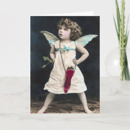 Tarjeta Cupido Enojado