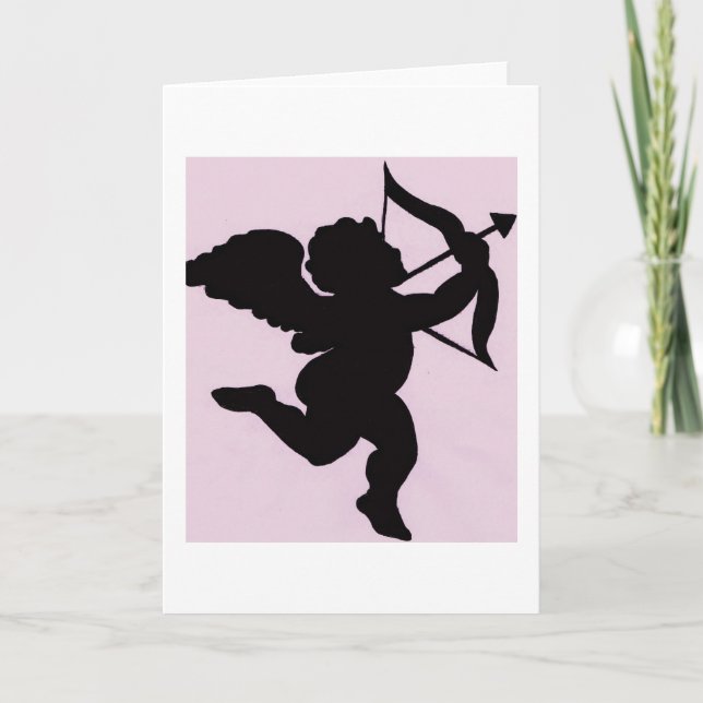 TARJETA CUPIDO LAVANDA (Anverso)
