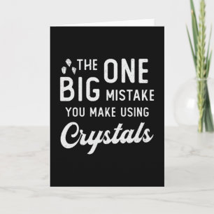 Tarjeta Curación De Cristal Que Hace Usando Cristales Salu