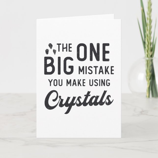 Tarjeta Curación de cristal que haces usando regalo de cur (Anverso)