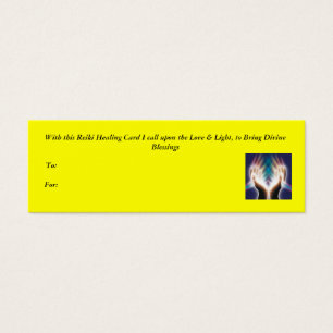 Tarjeta curativa de Reiki