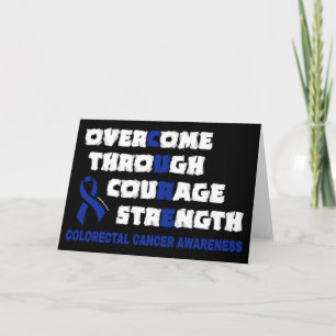 Tarjeta CURE...Cáncer colorrectal