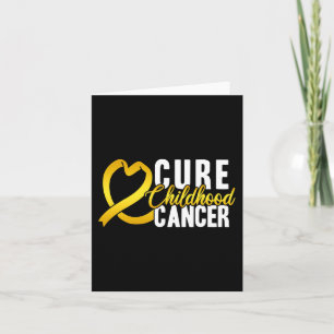 Tarjeta Cure Children Cancer Cure Children Cancer Ribbon A