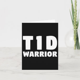 Tarjeta Cure Diabetic T1d - Diabetic Tipo 1 Diabetic Tee