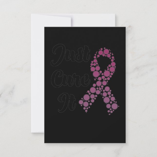 Tarjeta Cure It Breve Cancer (Anverso)