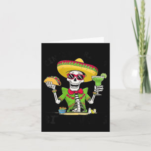 Tarjeta Curioso Cinco De Drinko Achos Fiesta Mexicana