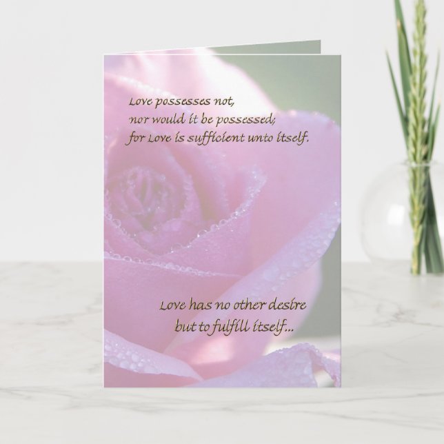 Tarjeta Curso de amor 4 (Anverso)