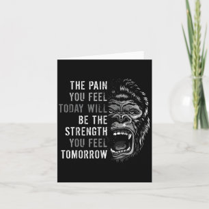Tarjeta Curso De Motivación Y Citas De Gimnasio