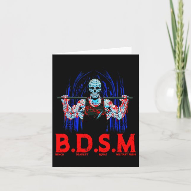 Tarjeta Curso práctico de prensa militar de Bench Deadlift (Anverso)