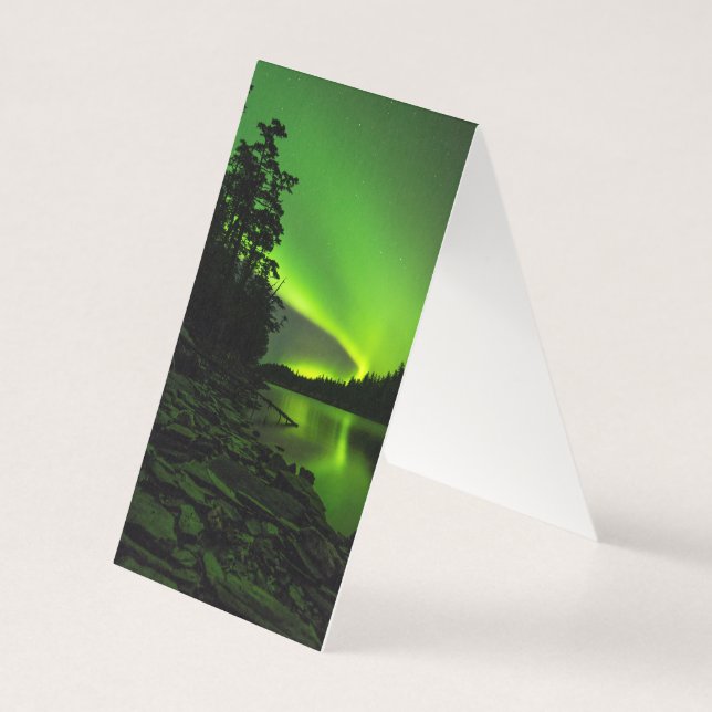 Tarjeta Curvando Aurora (Reverso)