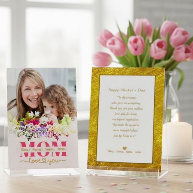 Tarjeta Custom Mother's Day I Photo & Personal Message (Subido por el creador)