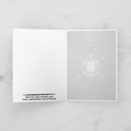 Tarjeta Custom Motivational Quote Card