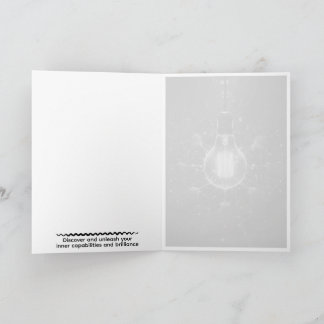 Tarjeta Custom Motivational Quote Card