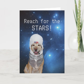 Tarjeta Customizable Astronaut Lab Birthday