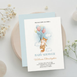 Tarjeta Customized Baby Shower Card, Baby shower card for 