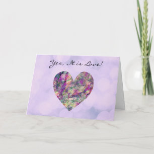Tarjeta Cute Artsy Artery Heart Note Card