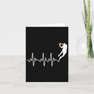 Tarjeta Cute Bysketbyll Para Hombres Mujeres Jugador Entre