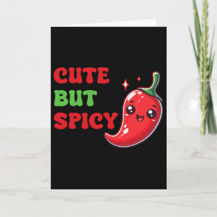 Tarjeta Cute Chili Divertido Lindo Pero Picante Por
