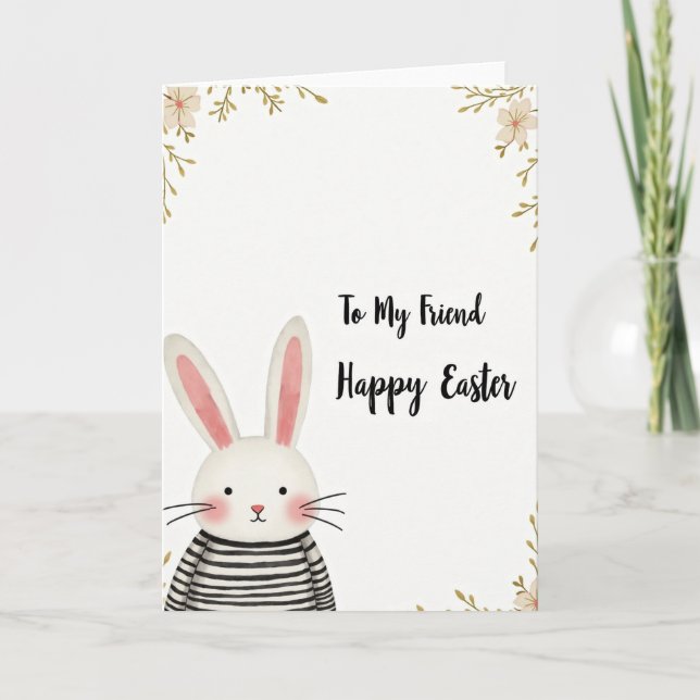 Tarjeta Cute Creature Happy Season Card (Anverso)