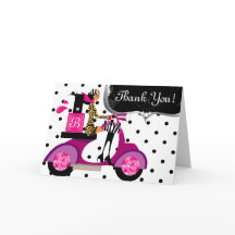 Cute cumpleaños Fiesta Nail Scooter Chicas polacos