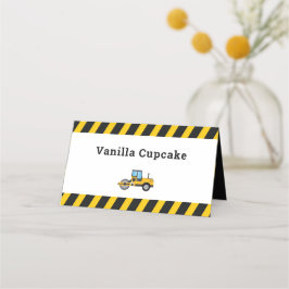 Tarjeta Cute de Construcción de Ambos Lados