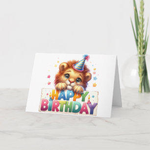 Tarjeta Cute de Cumpleaños