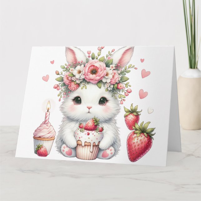 Tarjeta Cute de Cumpleaños (Anverso)