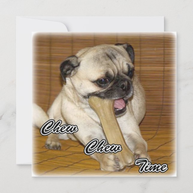 Tarjeta Cute Dog (Anverso)