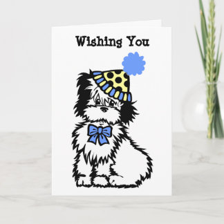 Tarjeta Cute Doggie Birthday Card