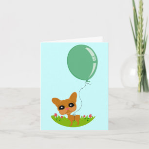 Tarjeta Cute Doggie Birthday Card!