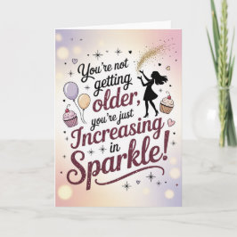 Tarjeta Cute Feminine Birthday Card for Women