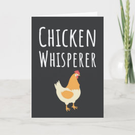 Tarjeta Cute Funny Chicken Cards Animal Bird Farm Animals