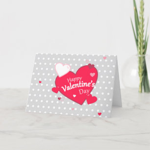 Tarjeta Cute Happy Valentine Day Card