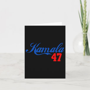 Tarjeta Cute Kamala Harris 47 El Presidente Usa America 20