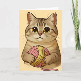 Tarjeta Cute little Kitty Cat