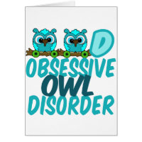Tarjeta Cute Owl Lover