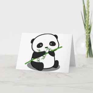 Tarjeta Cute Panda