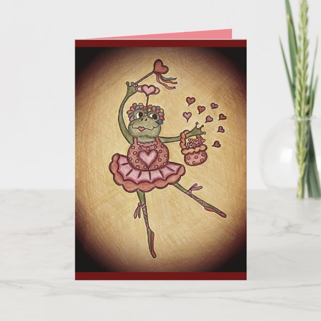 Tarjeta Cute San Valentín (Anverso)