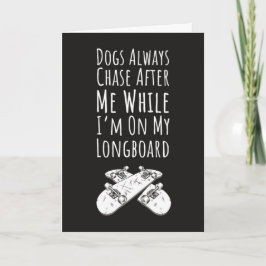 Tarjeta Cute Skateboarding Cards Sports Skater Longboard