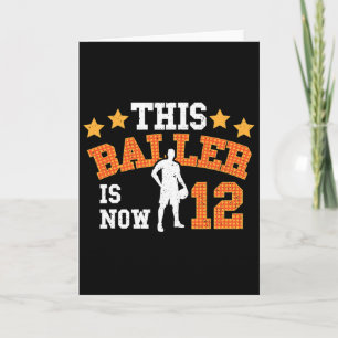 Tarjeta Cute Sketll este Ller ahora tiene 12 años - 12 cum