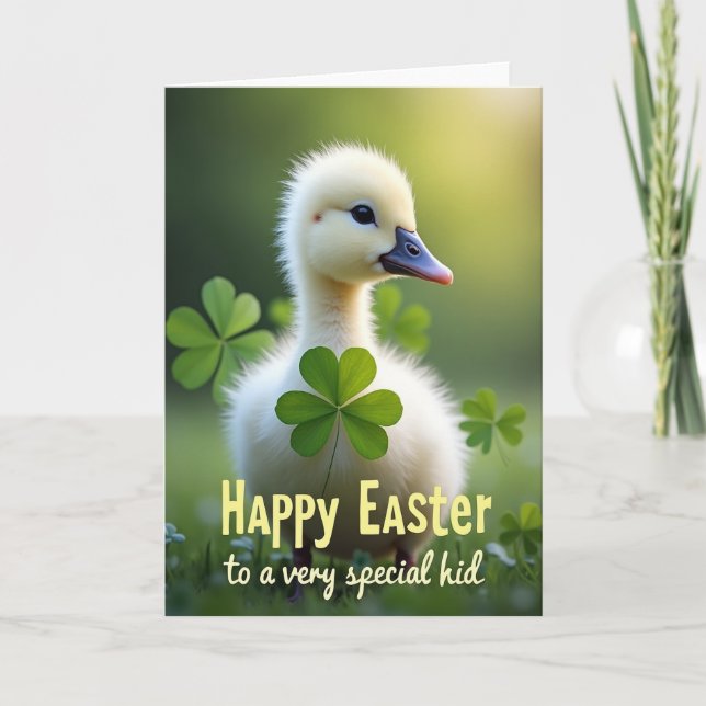 Tarjeta Cute Spring Hatchling Photo Card (Anverso)