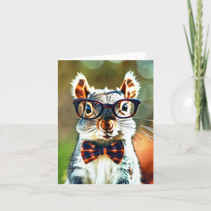 Tarjeta Cute Squirrel
