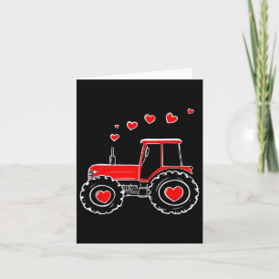 Tarjeta Cute Tractor Camión De San Valentín Bebé Infante G