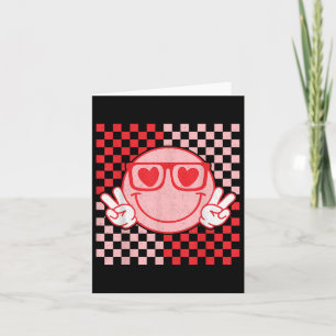 Tarjeta Cute Valentines Vibes Groovy Valentine Day Hombres