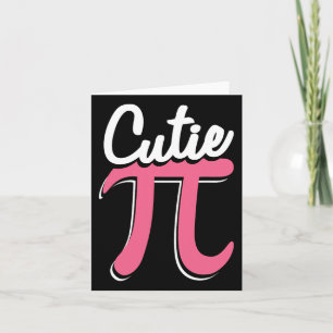 Tarjeta Cutie Pi Happy Pi Day Funny Pi Day Celebración