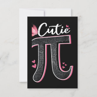 Tarjeta Cutie Pi Pi Day