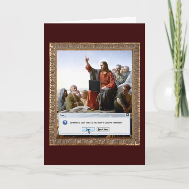 Tarjeta Cyber Sermon (Anverso)