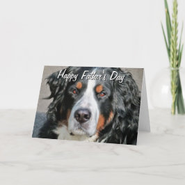 Tarjeta DA del padre feliz de la imagen de la foto del