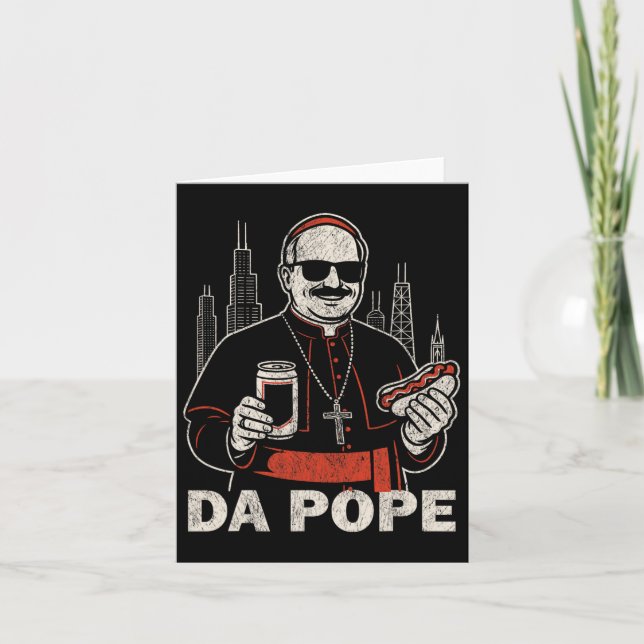 Tarjeta Da Pope De América El Papa De Chicago Leo Xiv Funn (Anverso)